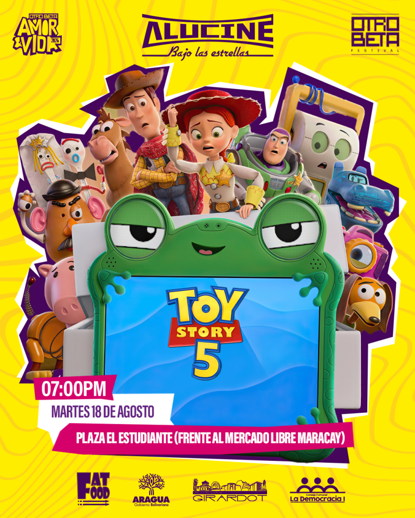 Toy Story 5 – plaza El Estudiante